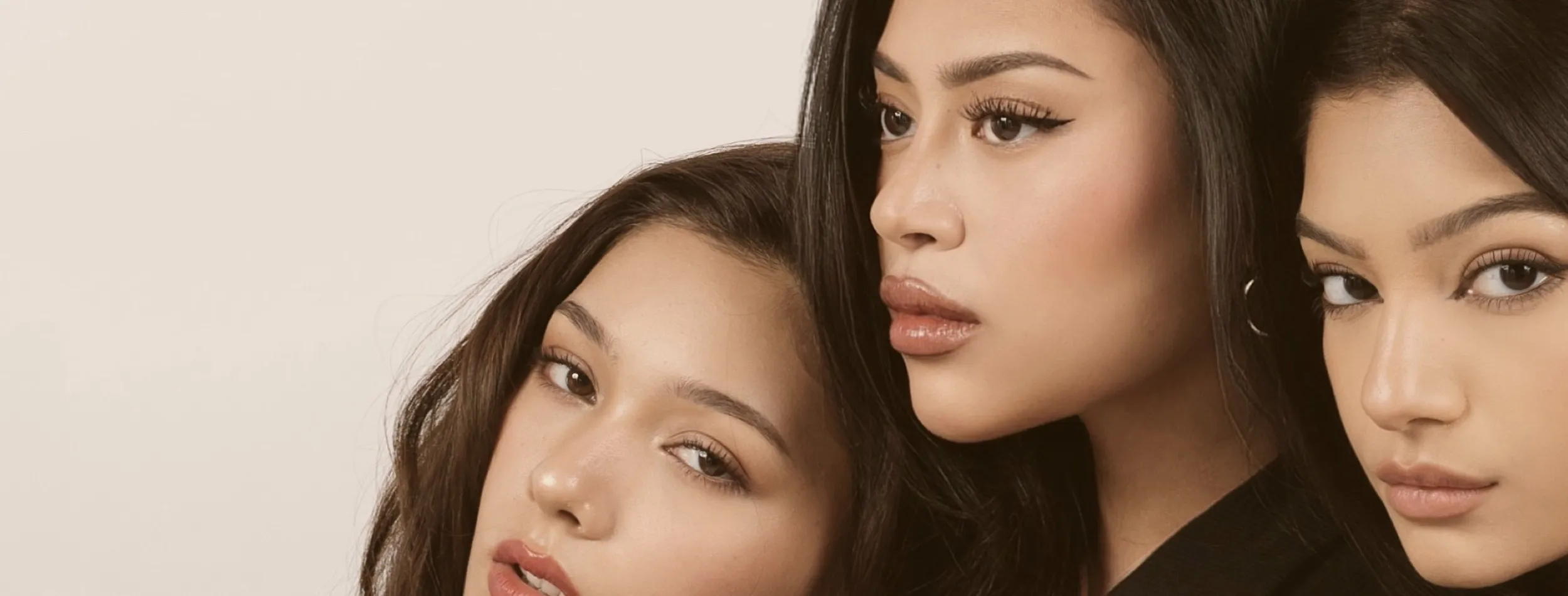 Close-up of soft, lifted lashes during the aftercare period at MIRA Lash Studios